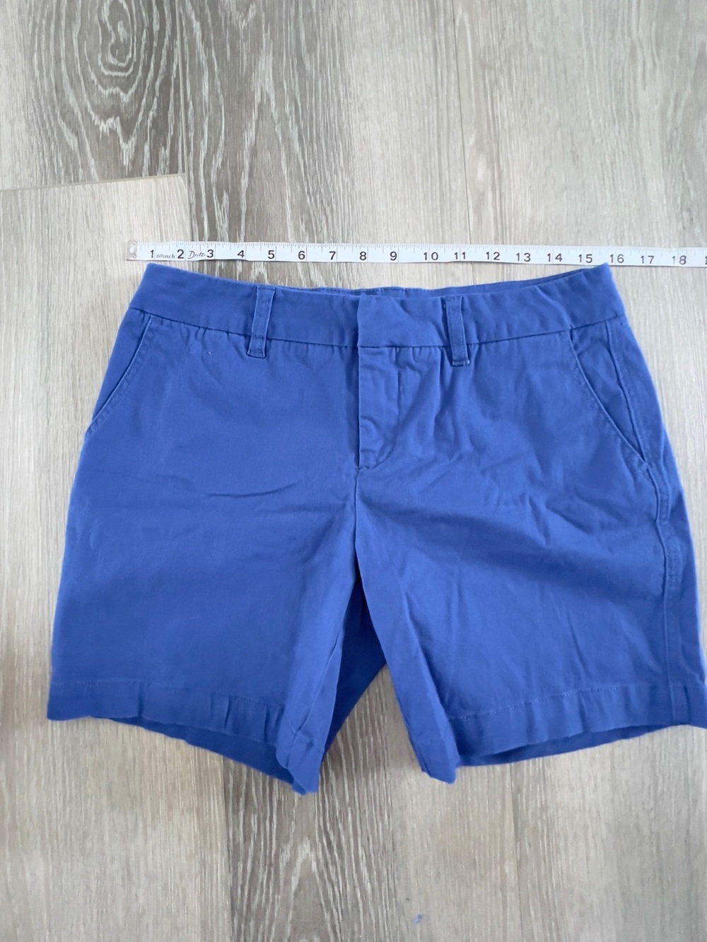 Market & Spruce Cobalt Blue Women's Bermuda Shorts